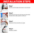 Car Rear View Mirror Stickers, 2Pcs Stripe Graphic PET Reflective Car Body DIY Decor Decals, Auto Exterior Accessories, Universal Side Mirror Deca...