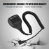 FOSA 3.5mm Headphone Jack Speaker mic,Portable Handheld Walkie Talkie Radio Microphone Waterproof Dustproof with Steel Belt Clip for GP88S,GP2000,...