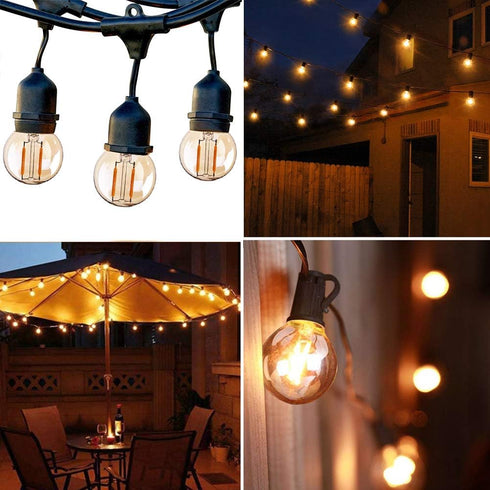 G40 Low Watt Light Bulb Edison LED Bulb Mini Globe Light Bulbs 1W Equivalent to 10Watt Incandescent E26 Screw Base Led Bulbs Ultra Warm White 2200...