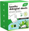 Laundry Detergent Sheets Unscented 240 Loads?Eco Friendly Detergent Sheets for Travel & Home - No Plastic Jug Liquidless Soap Strips, Plant-based,...