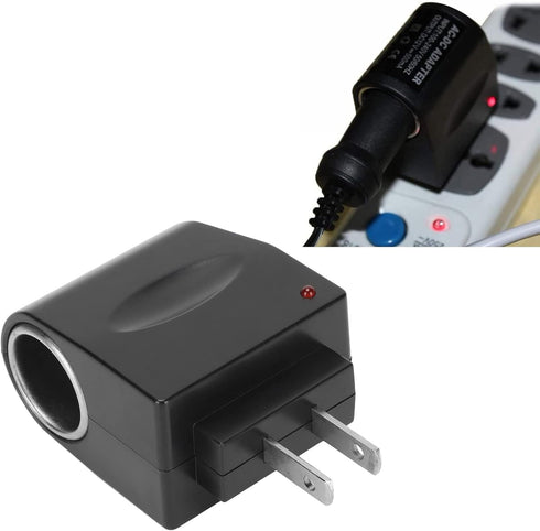 12V 1.5A DC Converter, AC 110V 240V to DC 12V Car Cigarette Lighter Socket Power Adapter, 18W Power Supply Converter Transformer Wall Plug Adapter...