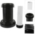 2pcs toilet connecting water flush extension toilet Lengthened toilet parts drainage Toilet Accessory for Wall Drain t tool rubber pvc water tank ...