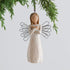Willow Tree Sign for Love Ornament, Sculpted Hand-Painted Figure...