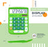 CATIGA Desktop Calculator 8 Digit with Solar Power and Easy to Read LCD Display, Big Buttons, for Home, Office, School, Class and Business, 4 Func...