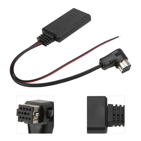 Acouto Audio Cable ABS AUX Adapter Line MP3 Input Bluetooth 5.0 Replacement for Pioneer IP?Bus Car Audio Cable AUX Audio Cable -P 3500 MP...