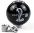 for Ford Mustang Car Gear Shift Knob 5 Speed Cobra Logo Manual Handle Ball (Black & White)...