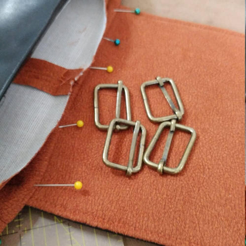60pcs Keychain Hooks with D Rings Set Purse Hardware Metal Swivel Clip Hook Slides Buckles D-Ring Slide Buckle for Handbag Purse, Strap, Backpack ...