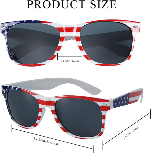 Giga Gud 4th of July USA Flag American America USA Flag Patriotic Sunglasses...