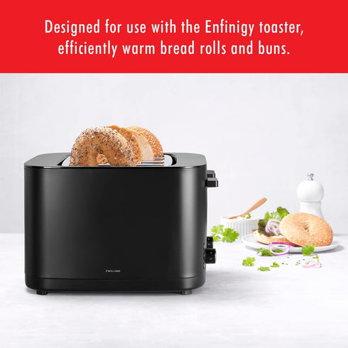 ZWILLING Enfinigy Toaster Bun Warmer - Short - Black...