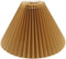 Pleated Lamp Shade for Table Lamp Bedside Nightstand Lamp, 10.24"×6.1" Cute Lamp Shade, Small Lampshade for Living Room Home Decor(Brown)...