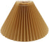 Pleated Lamp Shade for Table Lamp Bedside Nightstand Lamp, 10.24"×6.1" Cute Lamp Shade, Small Lampshade for Living Room Home Decor(Brown)...