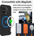 for OnePlus 12 Case, Built-in Strong Magnetic Compatible with MagSafe, Soft Silicone with Microfiber Lining Shockproof Phone Protection Cover Slim...