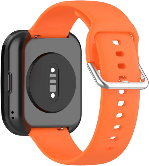 Silicone Watch Band intended for OYV Smart Watch TGW008 Replacement Watch Band Compatible with OYV TGW008 (Black,Orange,Yellow,Red)...