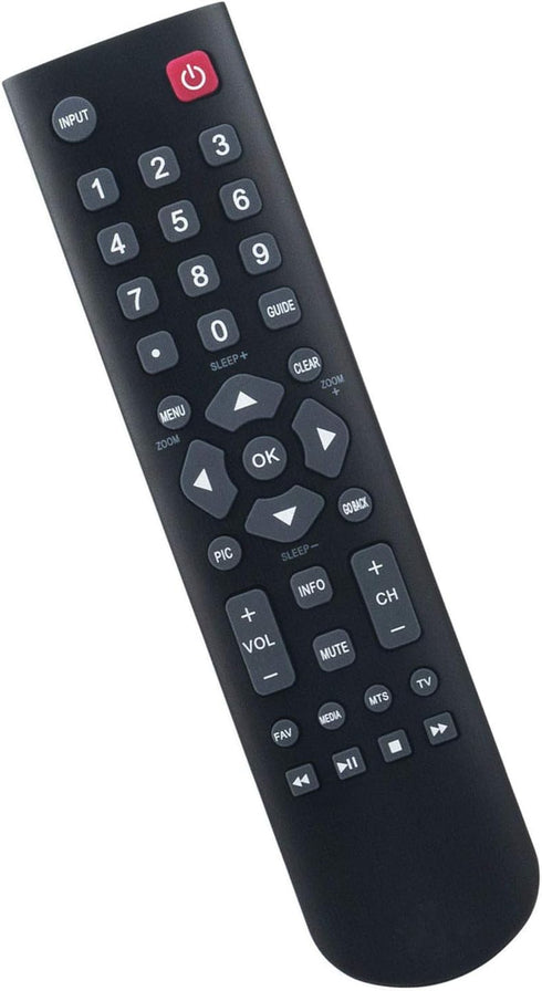 JustFine Replaced Remote Control Compatible for TCL 32S3600 40D100 55FS4610 LE24FHDD20 L26HDM12 L32HDM12 LE39FHDE3010 LE55FHDF3300Z LCD LED TV...