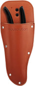 Garden Pruner Sheath, Pruner Tool Holster, Premium PU Leather Holster Protective Case Cover Scabbard for Gardening Pruning Shears Scissor - Brown...