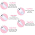AUOCATTAIL Nail Art Design Tools 15pcs Painting Brushes Set with 5pcs 2-way Dotting Pens & A Gold-rimmed Resin Palette Nail Art Brushes Kits Nail ...