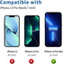 for iPhone 13 Pro Max Case Wallet Clear Protective Phone Case with Credit Card Holder Heavy Duty Protection Shockproof Anti-Scratch Anti-Yellow Co...