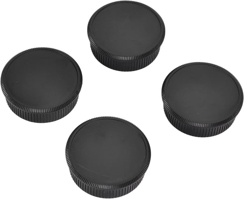 YYOYY 4 Pair Camera Rear Lens Cover and Body Set, for M42 Screw Mount Camera Accessories, Hard Plastic, The Lens from Dust, Small Size and Lightwe...