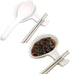 6 Pcs Chinese Fine Porcelain Chopsticks Spoon Fork Rest Holder Knife Holder (Set of 6)...