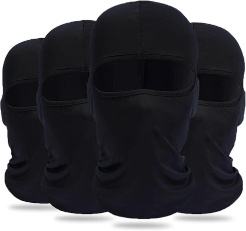 4 Pack Balaclava Ski Face Mask for Men Women,Cooling Neck Gaiter Full Head Mask Face Cover...