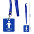 Unbreakable PVC Hall Pass Lanyards,Mlife School Passes Set for Teachers 12 Pack Hall, Bathroom, Library, Office and Nurse Classroom School Supplie...