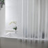AooHome 72 Wx66 L inch Short Shower Curtain Liner, Frosted Eva Shower Curtain with Magnets, Water Repellent, Semi Transparent...