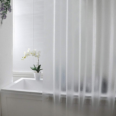 AooHome Frosted Shower Curtain Liner 8G Eva Extra Long Shower Curtain 72x78 Inch with Heavy Duty 5 Bottom Magnets, Thick Shower Liner for Shower S...