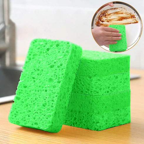 12 - Pack Non-Scratch Scrub Sponges - Sponges for Dishes and Washing Dishes, Cleaning Sponges for Kitchen Home and More?Green?...