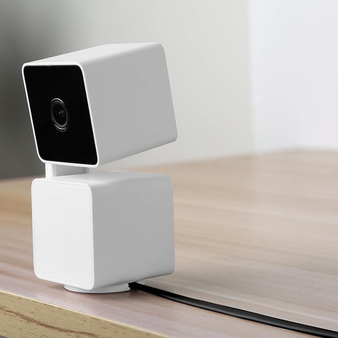 30FT/9M L-Shape Micro USB Extension Cable Compatible with WYZE Cam Pan V3, 90 Degree Extension Charging Cable Power Your WYZE Cam Pan V3 Continuou...