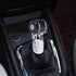 Arenbel 3.7" Weighted Alloy Gear Shift Knob T Handle Style Manual Shifter Stick Handle Fit Most Vehicle, Black...