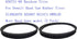 650721-00 Bandsaw Tires For Dewalt Band Saw Rubber Tires 514002079 A02807 DCS374 DWM120 More Band Saws model (2 Pack)...