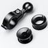 BRCOVAN Handlebar Mount with 1'' TPU Ball Compatible with RAM Mounts B Size Double Socket Arm Fit Rails Diameter 0.5'' 0.87'' 1'' 1.26'' Aluminum ...