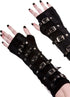 Pretty Attitude Goth Arm Warmers Buckle Armwarmer Gothic Gloves Emo Accessories...