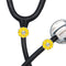 2 Pack Sunflower Bling Stethoscope Charms, Unique Stethoscope Id Name Tag for Doctor Nurse Christmas Gift...