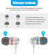 AMVR Noise Isolating Earbuds Earphones Custom Made for Meta Quest 2 VR Headset, with 3D 360 Degree Sound in-Ear Headphones and Earphone Silicone H...