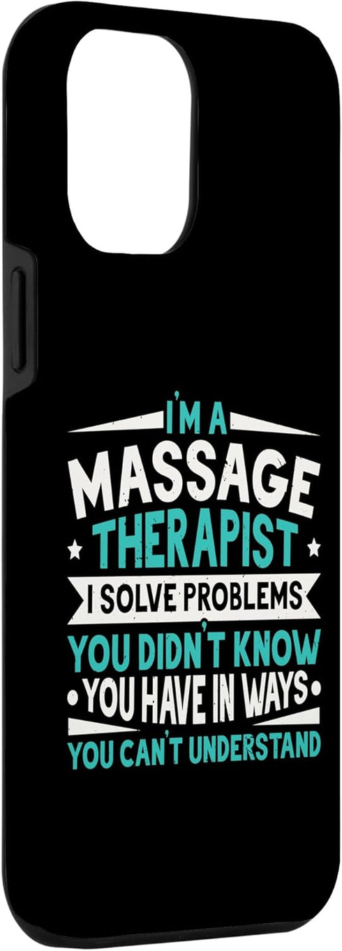 iPhone 14 Plus Massage Therapist Muscle Therapy Relaxation Spa Case...