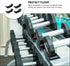 Yardwe Set of 4 Dumbbell Storage Brackets - Adjustable Weight Bar Rack - Fitness Equipment for Weight Holder Stand - Efficient Organizer Dumbbell ...