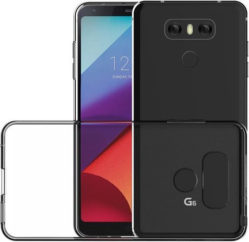 MaiJin Case for LG G6 / G6 Plus (5.7 inch) Soft TPU Rubber Gel Bumper Transparent Back Cover...