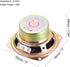 uxcell 10W 4 Ohm 3 Inch 78x78x39mm Anti-Magnetic Speaker Tweeter Speakers 2pcs...
