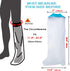 Asunby Waterproof Cast Covers for Shower Leg Kids Wound Barrier Bandage Protector Child for Bath,Watertight Cast Bag long for Foot Ankle Orthopedi...