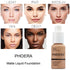 2 Pack PHOERA Foundation, Flawless Soft Matte 24HR Oil Control Full Coverage Foundation Makeup for Women.102 Nude-30m...