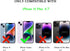 Hippie Sad Dark Aesthetic Red Lips Stars Case Compatible with iPhone 14 Plus, Trippy Psychedelic Quotes Case for iPhone 14 Plus for Teens Men and ...
