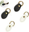 4 Pack Purse Strap Mount Hook PU Leather Sewing Buckle DIY Hanging D-Ring Clips Replacement for Purse Making Supplies Handbag Shoulder Belt Hardwa...