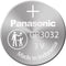 Panasonic Coin Cell Battery CR3032 3V Lithium Replaces DL3032 BR3032...