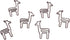 100 Count Giraffe Shaped Paper Clips Great for Paper Clip Collectors or Office Gift - Comes in Round Tin with Lid and Gift Box (Brown)...