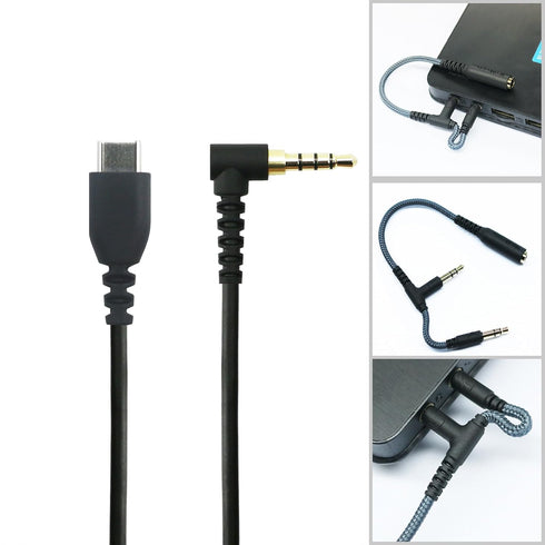 NewFantasia Replacement Audio Cable USB-C Male Compatible with SteelSeries Arctis Nova 3 Gaming Headset 1.2meters/4feet...