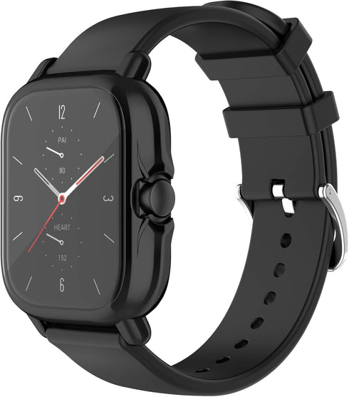 Cases Compatible with Amazfit GTS 2/GTS 2e Smartwatch Men Women Watch Case Soft TPU Shockproof Bumper Cover Screen Protector Case for Amazfit GTS ...