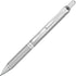 Pentel® EnerGel Alloy Retractable Gel Pens, Medium Point, 0.7 mm, Metallic Silver Barrel, Black Ink...