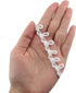 Button Looping ZCZQC 10Yard 15mm Wide White Elastic Cord Stretch Band with Buttonhole for DIY Sewing Crafts Elastic Button Loop...