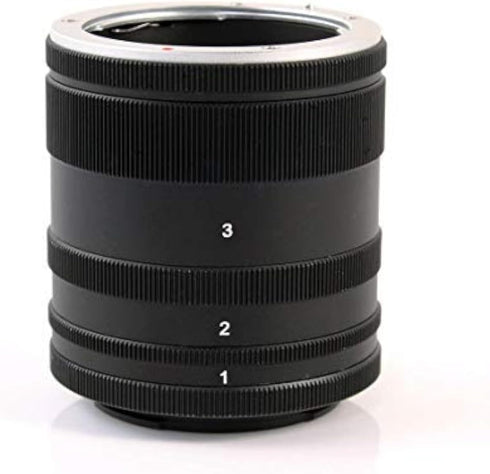Macro Extension Tube Ring Kit for Sony E-Mount Camera Lens NEX-5R 5T 5N NEX-6 NEX-7 a7 a7S a7R a7II a7SII a7RII a6500 a6300 a6000 a5100 a5000 a350...